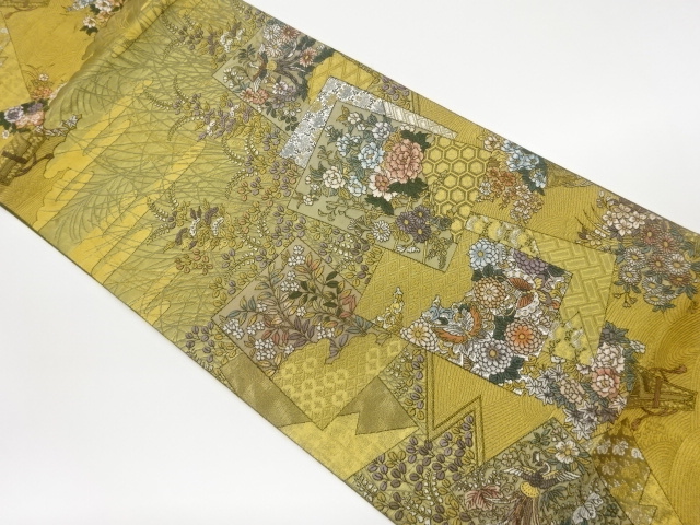 JAPANESE FUKURO OBI / WOVEN BUTTERFLY